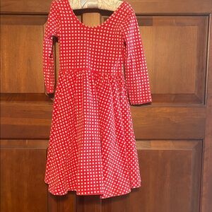 Adorable Red Gingham Kids Ballet Dress